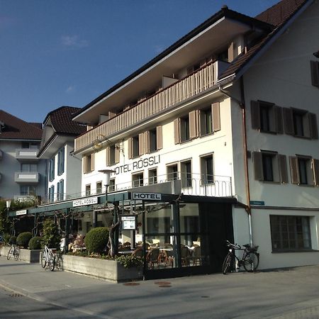 Hotel & Restaurant Roessli Stansstad Eksteriør bilde